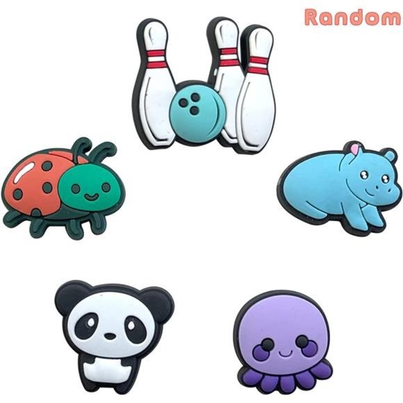 Lot of 30,50,100 pcs Random PVC Different Shoe Charms for Shoe Decoration - Picture 6 of 6